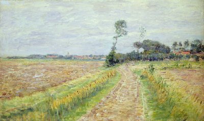 Holland, Landscape with Harvested Fields by Paul Baum